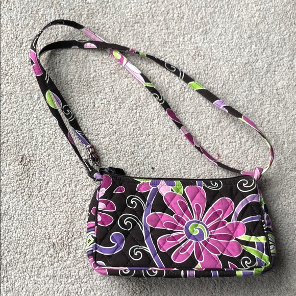 Vera Bradley Amy Purse - Purple Punch - Picture 1 of 6